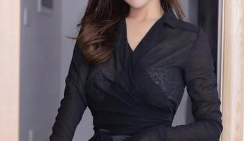 Xiuren秀人网 – 不只是衣服是白色，杨玉奴的福利图片也透着一股清新！