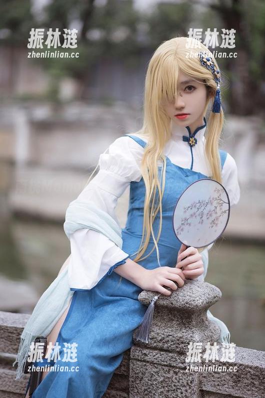 南桃Momoko 南桃Momoko的瑶:她是王者,cos起来俨然游天界的小仙女