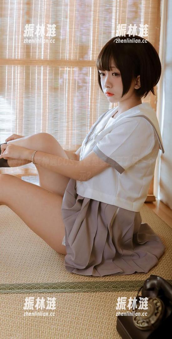 樱井小莜神通COS，像是穿越到了另一个次元？