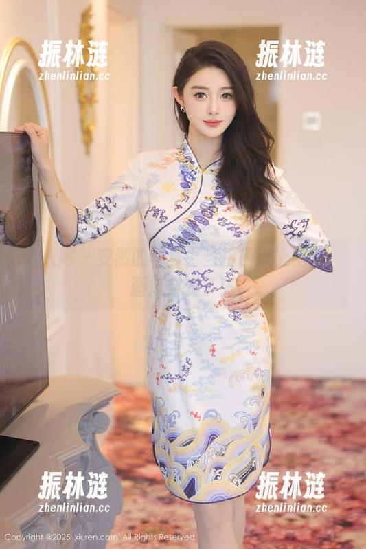 秀人网 - 安然的写真，当粉色碰上福利，画风突变了！