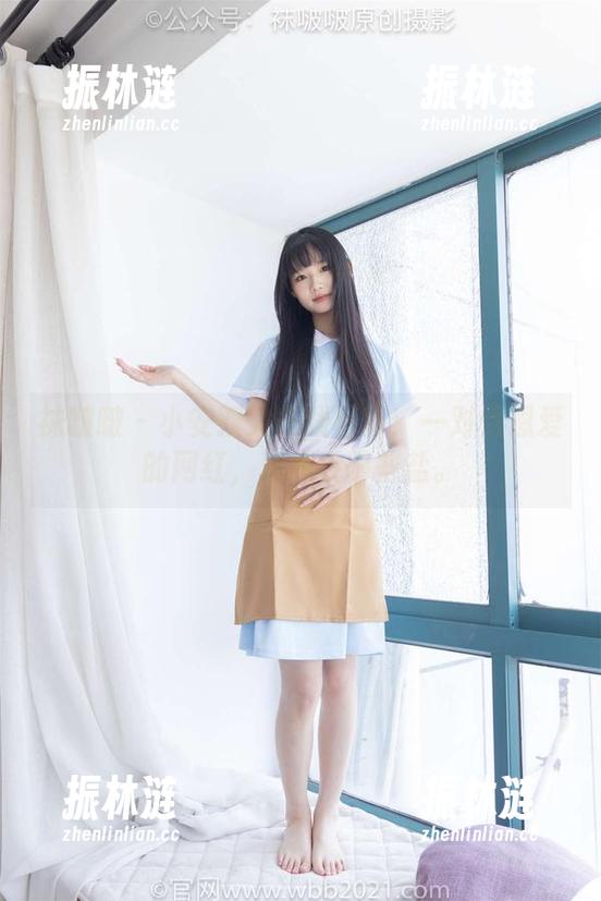 袜啵啵 - 小安双人在线写真：一对秀恩爱的网红，真想投喂些盐。